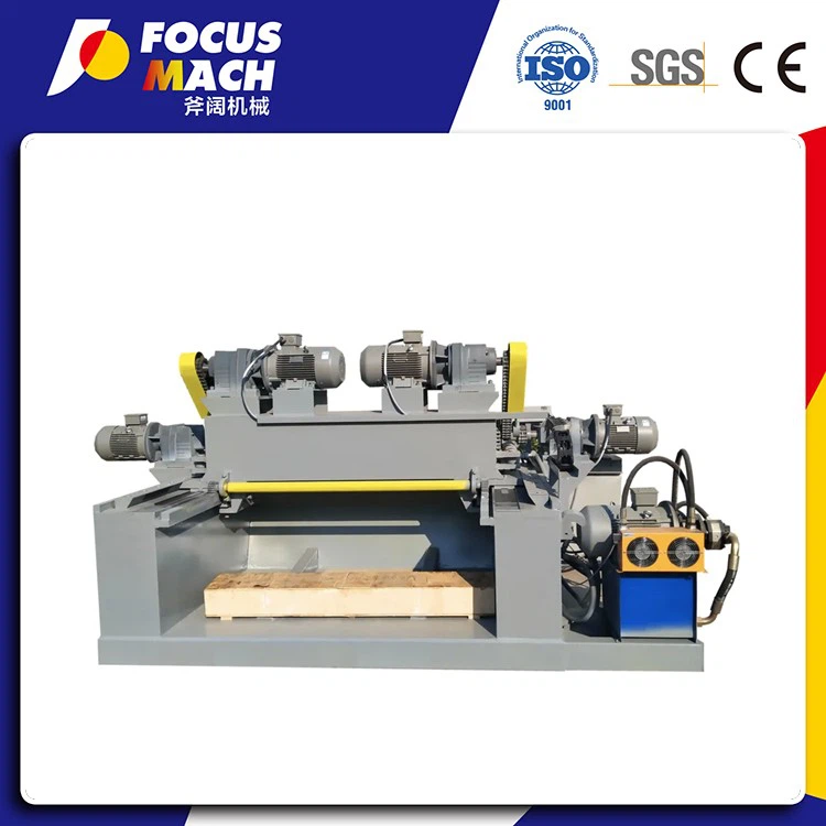 4/8ft Wood Core Based Veneer Peeling Rotary Machine