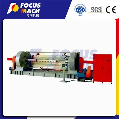 Maszyny do obróbki drewna Wysokiej precyzji sklejka Półokrągła obrotowa krajalnica do obierania forniru
